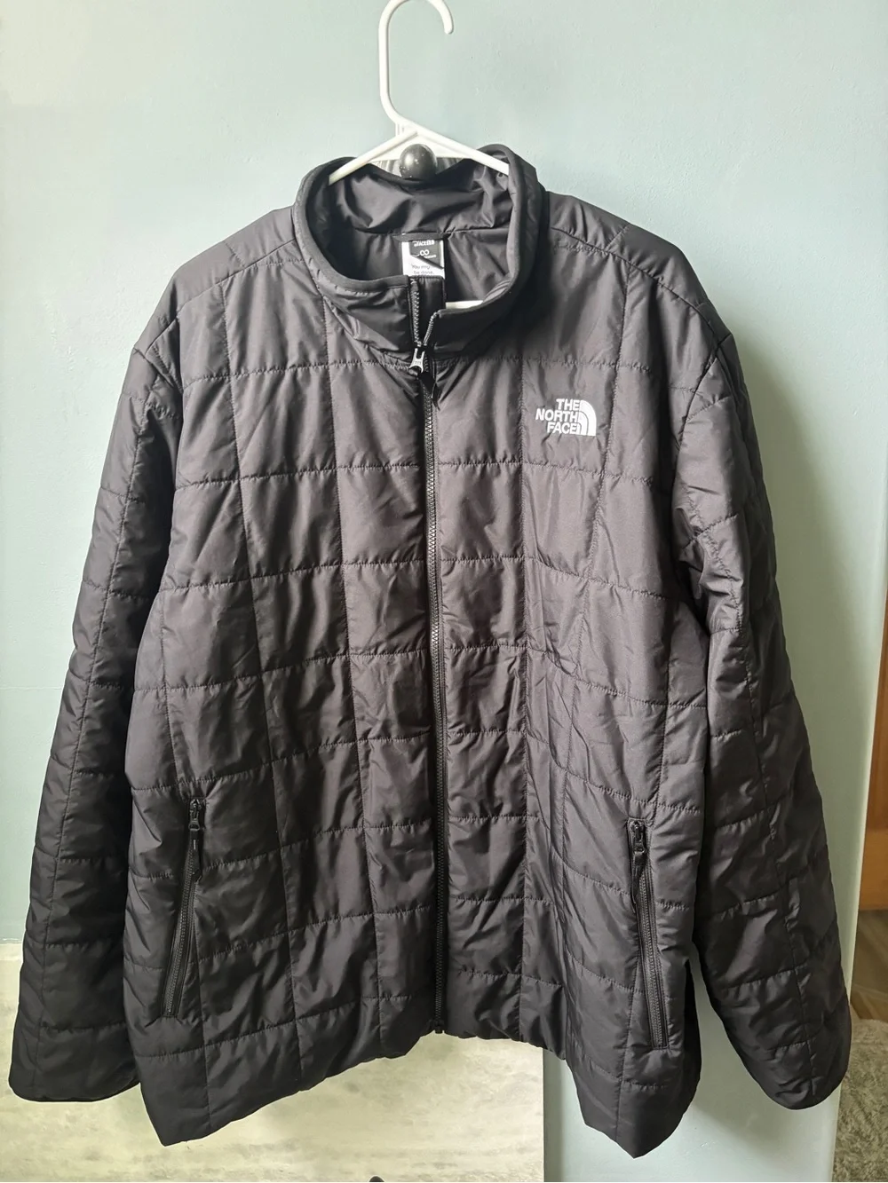 The North Face Men’s Junction Black Quilted Insulated Full Zip Jacket XXL